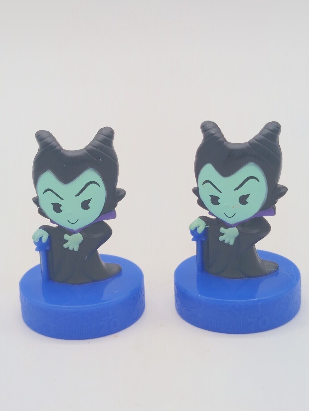 Disney 70th Anniversary Maleficent Mini Figure Set Of 2 McDonald's
